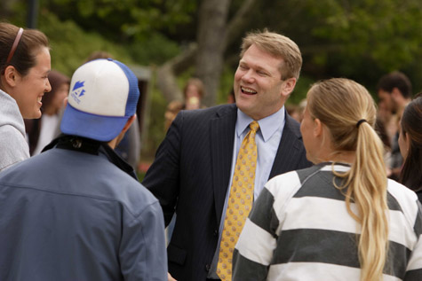 Dr. Beebe and students