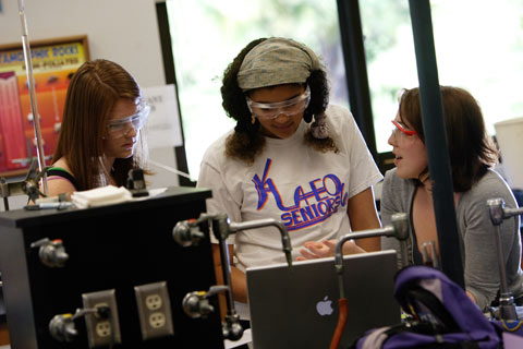 Students in Lab