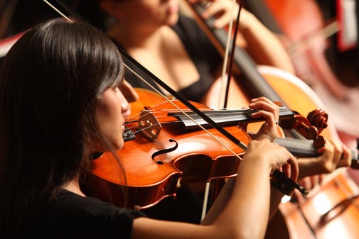 Soloist Megan Wong, class of 2010. (c) Brad Elliott