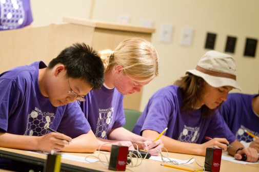 Brian Su, Alex Meiburg and Andrew Dutcher from Dos Pueblos High School