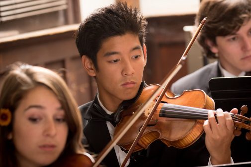 Violinist Jonathan Wong