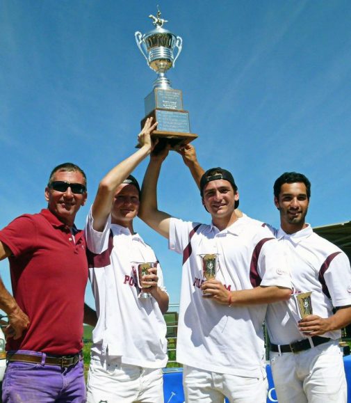 2016 USPA Western Regional Intercollegiate Champions: Coach John Westley, Hank Uretz, Tony Uretz and Michael Esparza