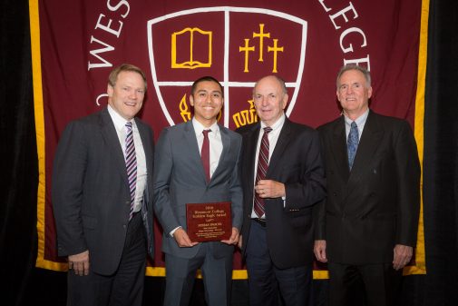 Stefan Inouye with Gayle D. Beebe, Pete Jordano and John Moore