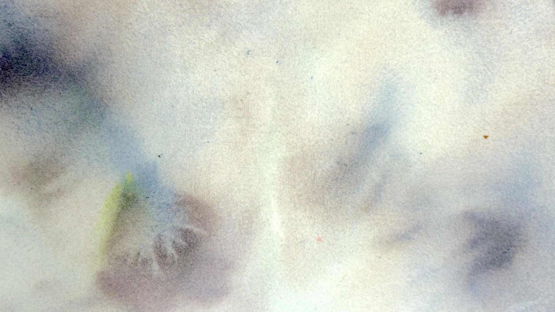 Watercolor (detail) by Briana Miyoko.